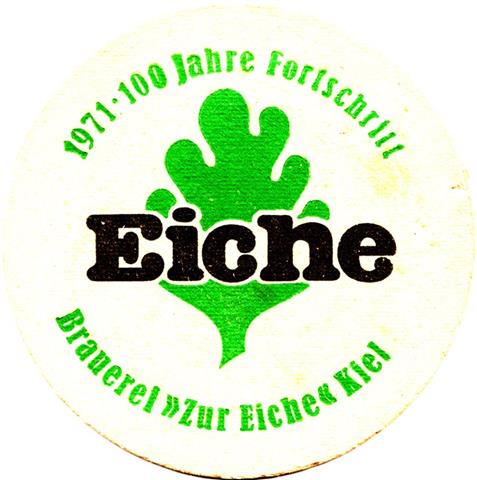kiel ki-sh eiche rund 1a (215-1971 100 jahre-schwarzgrün) 
